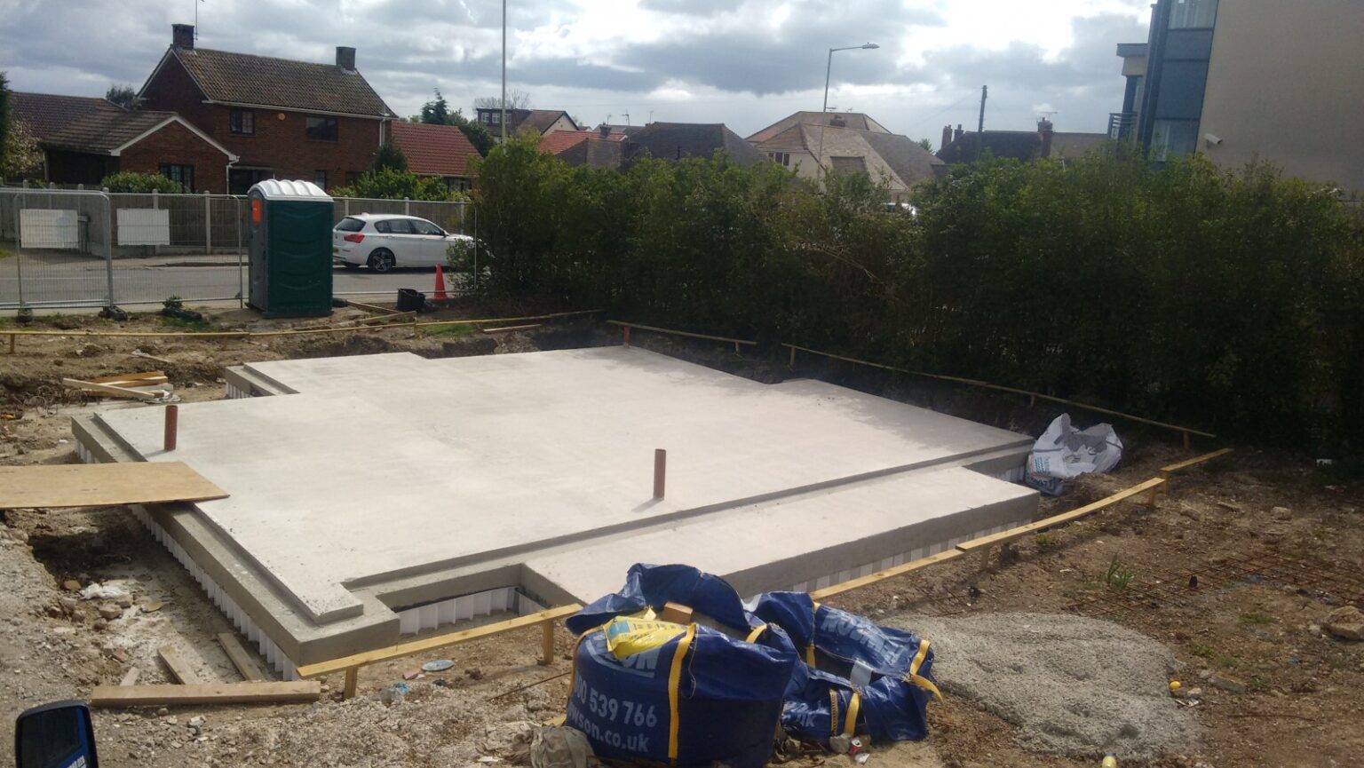 UK Piling Contractors Case Studies Piled Raft Foundations U&M Group